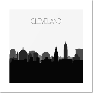 Cleveland Skyline V2 Posters and Art